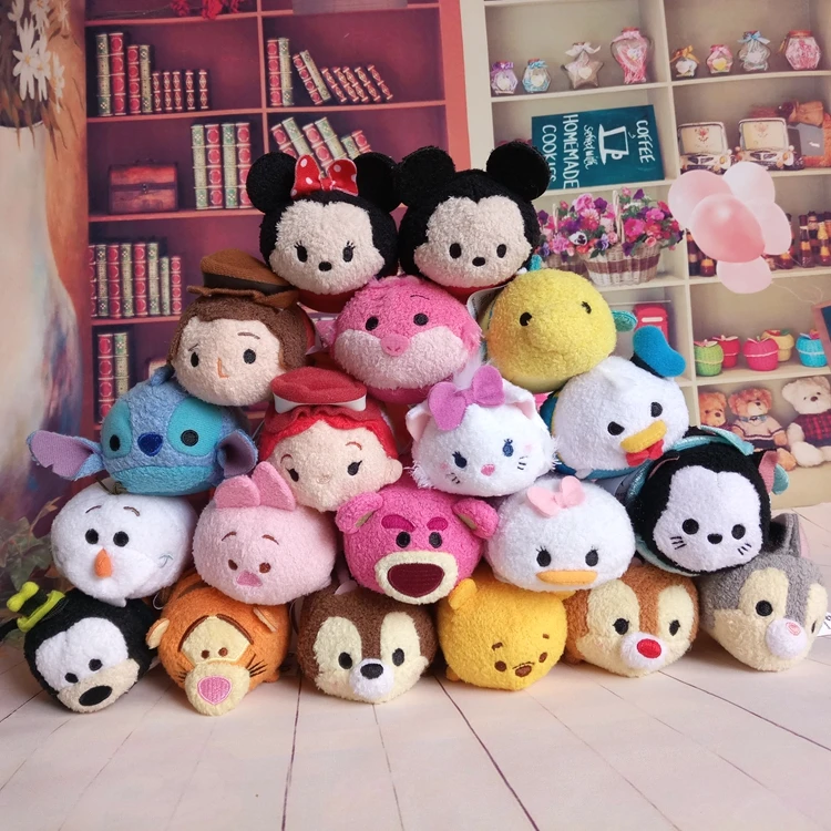 Натуральная диснеевский Микки ЦУМ плюшевый Tsum кукла мини 9 см с рисунками зверей