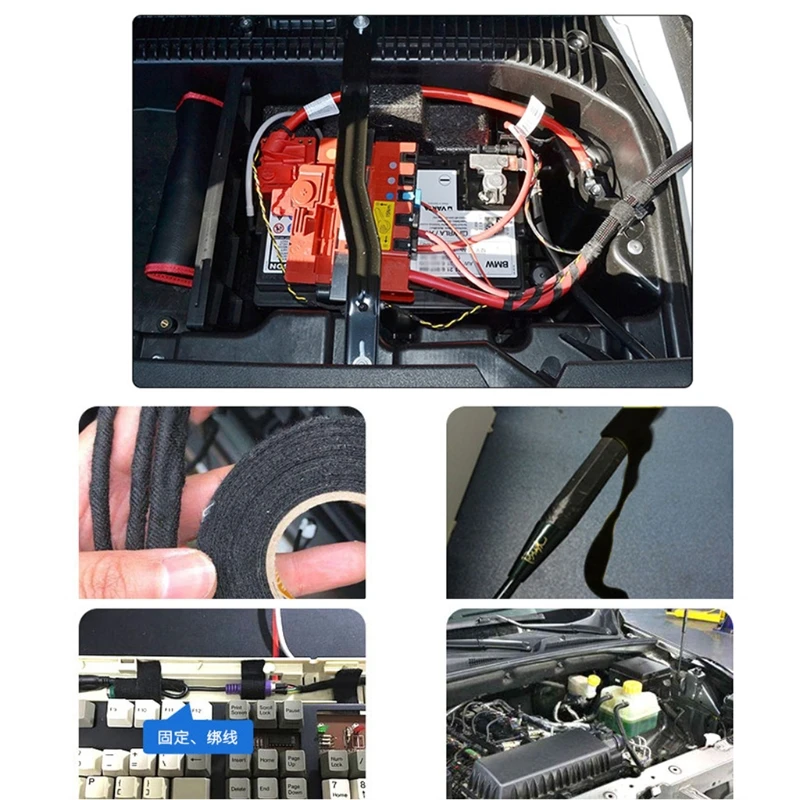 Электрическая лента водонепроницаемая огнестойкая легко рвется для защиты