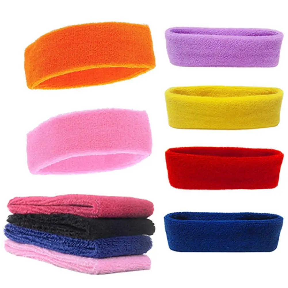 

Fashion Women Men Sport Sweat Sweatband Headband Yoga Gym Stretch Head Hair Band