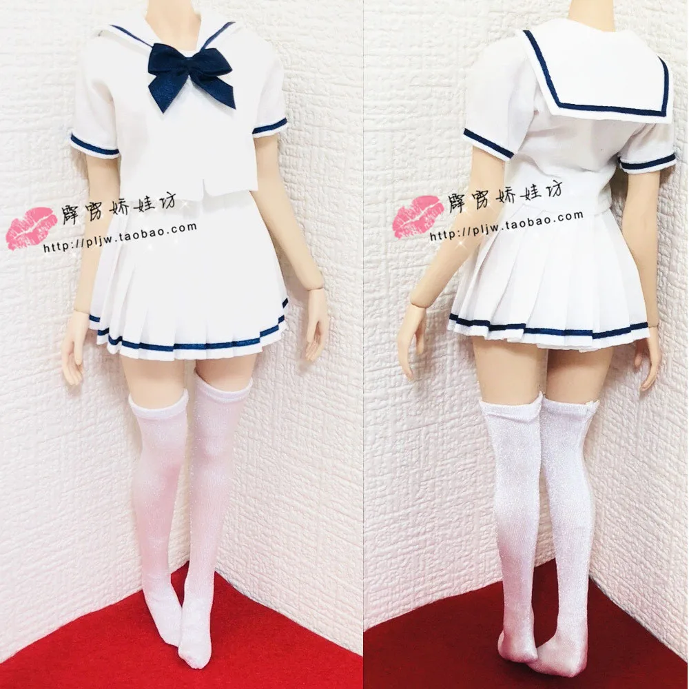 

1:6 Ph Female School T-shirt Clothes Set 12'' Ph Figure Toy For Fans