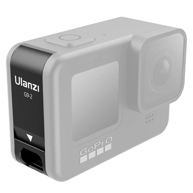 

Ulanzi G9-2 Gopro 10 9 Type-C Battery Cover Charge port Battery Door Removable for GoPro 10 9 Chargeable battery Camera
