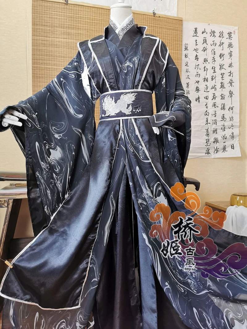 Anime MO DAO ZU SHI Song Zichen Cosplay He Xuan Chang Geng Costume Sha Po Lang Tian Guan Ci Fu Character Suits Hanfu Costumes |