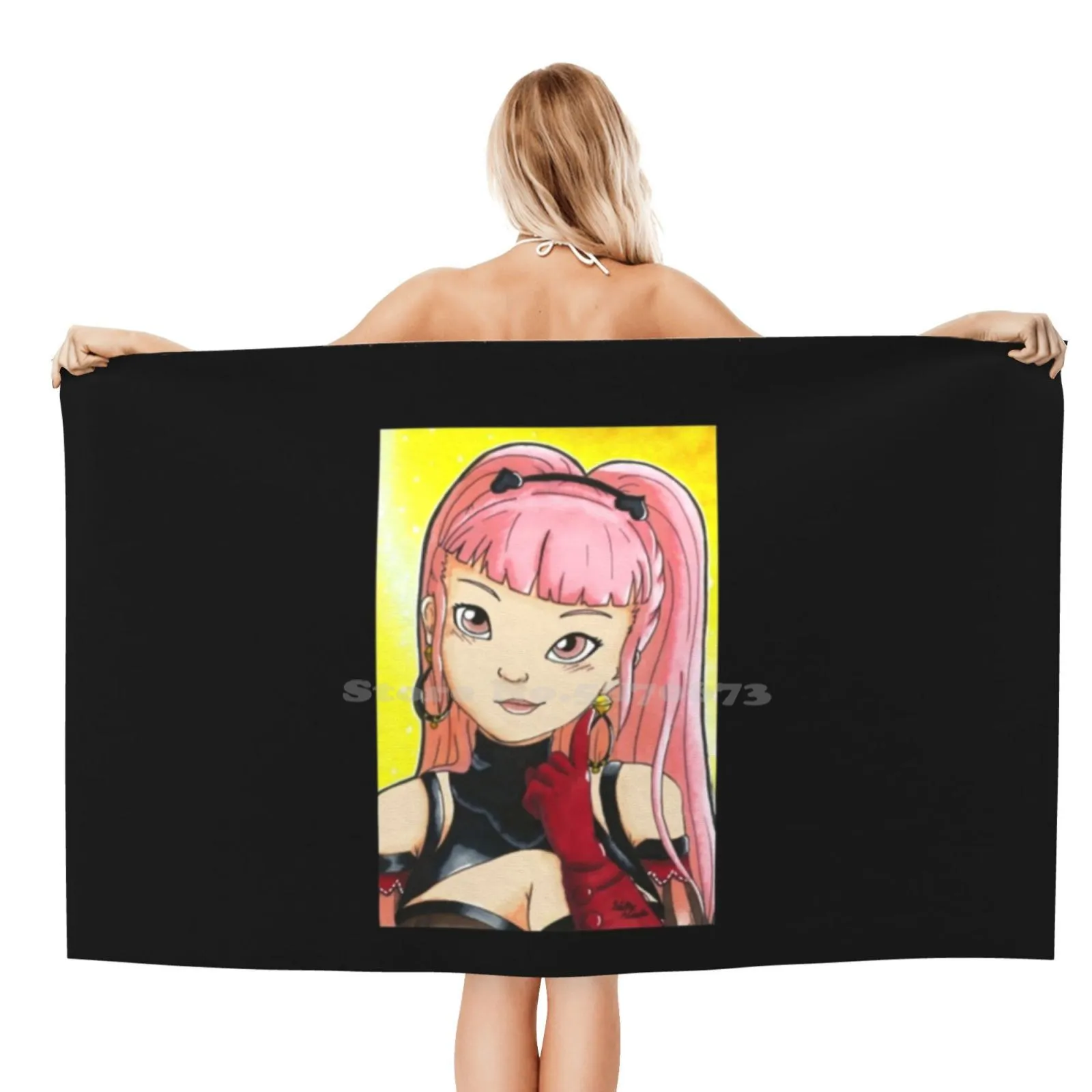 Мягкое Полотенце для душа Hilda персонализированная игрушка с эмблемой огня без в