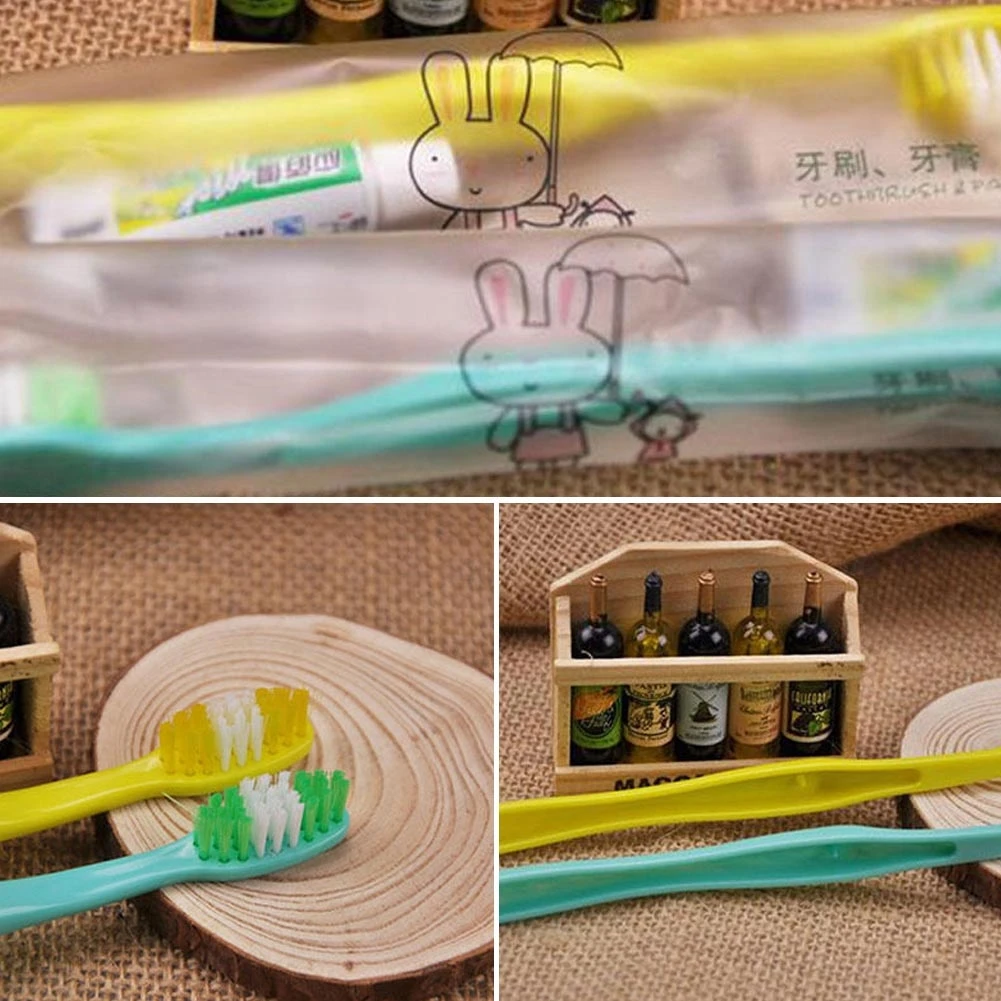 

4PCS Portable Outdoor Travel Toothbrush Toothpaste Bathroom Accessories U1O6