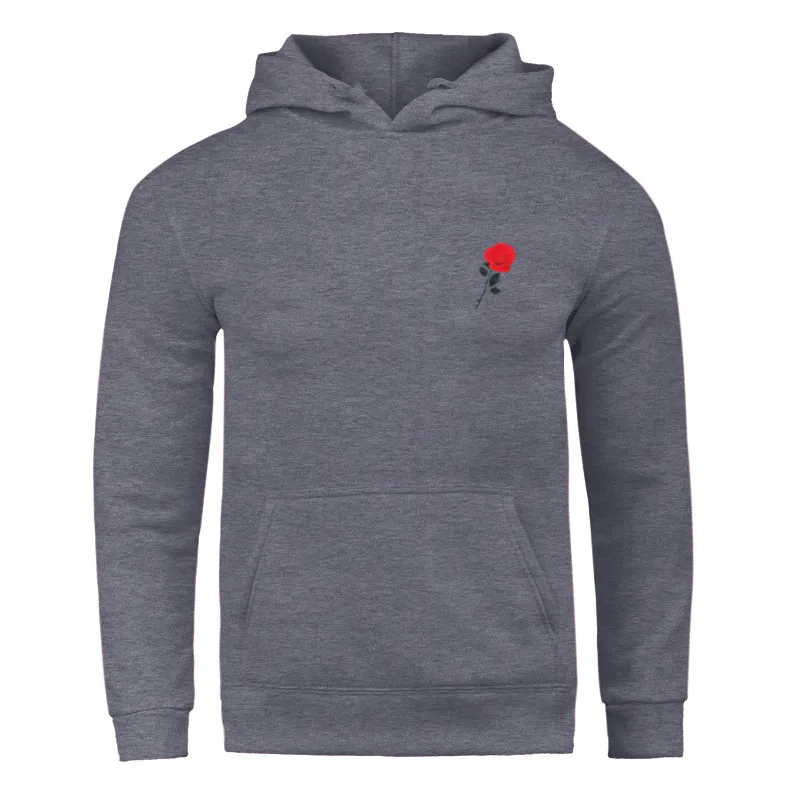 DARK GREY Новая спортивная мужская спортивная одежда, костюмы с капюшоном, Брендовые мужские весенние и осенние и зимние толстовки - Цвет: DARK GREY