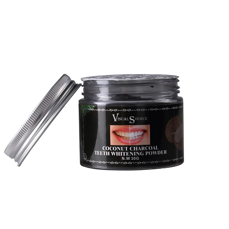 30 г натуральный активированный кокосовый зуб порошок ежедневного использования