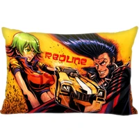 rectangle pillow cases hot sale best nice high quality redline anime pillow cover home textiles decorative pillowcase custom