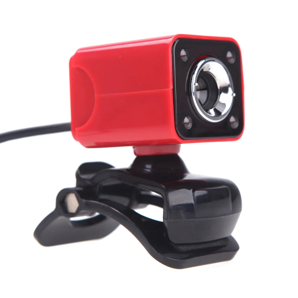 High Quality 12 Megapixel Night Camera 360 Degree Web Cam with Microphone 4 LED Lights for Computer PC Laptop | Компьютеры и офис