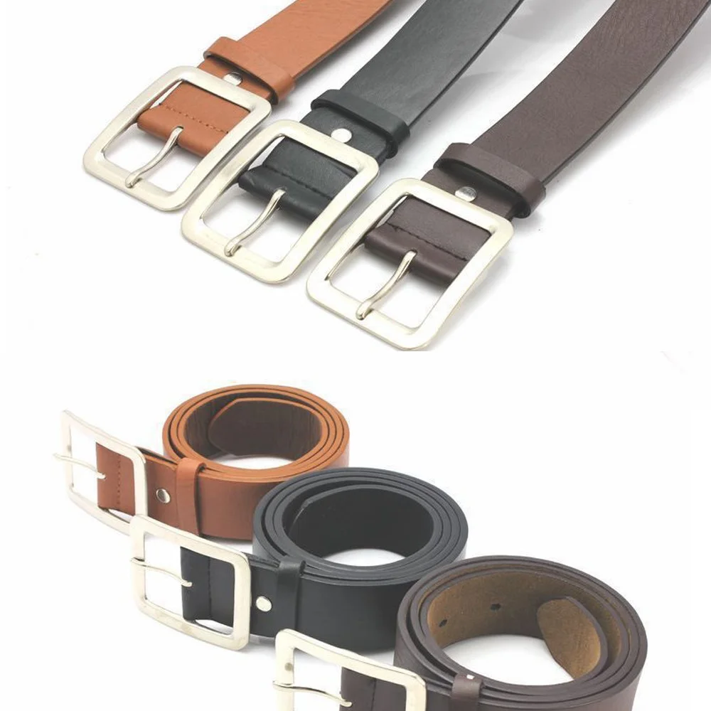 Мужской ремень с пряжкой JAYCOSIN повседневный из искусственной кожи PU для взрослых