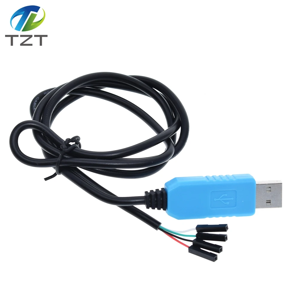 TZT PL2303 TA USB TTL RS232 Преобразователь последовательного кабеля PL2303TA совместимый с Win