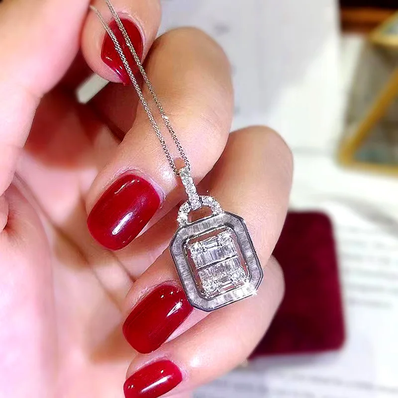 Huitan простые Стильные обручальные свадебные жемчужные ожерелья для женщин замок