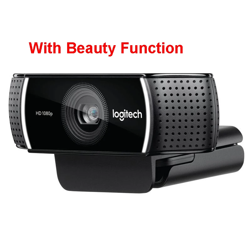 Веб камера Logitech C922 PRO 1080P 30FPS Full HD для потокового видео якорь веб Автофокус