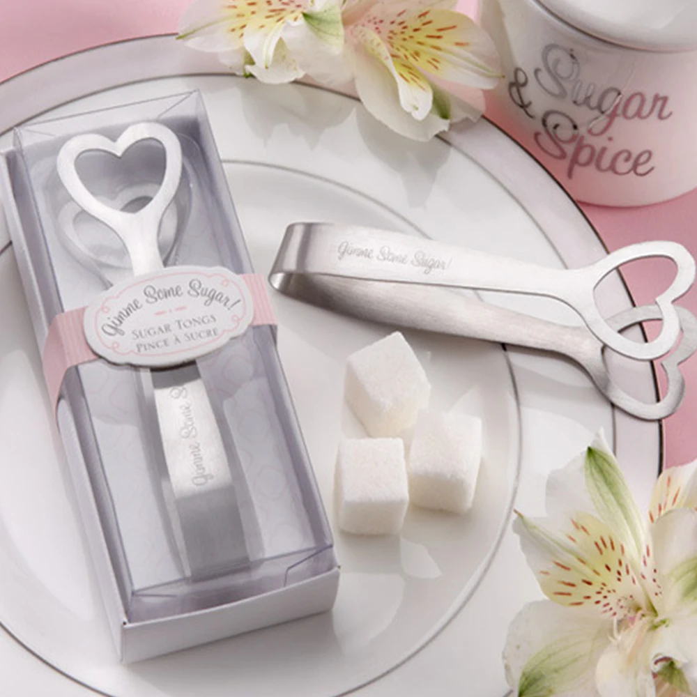 10pcs Kitchen Tools Food Wedding Party Stainless Steel Heart-Shaped Clip Support Folder Sugar Sorbet Gift Cafeteria | Дом и сад