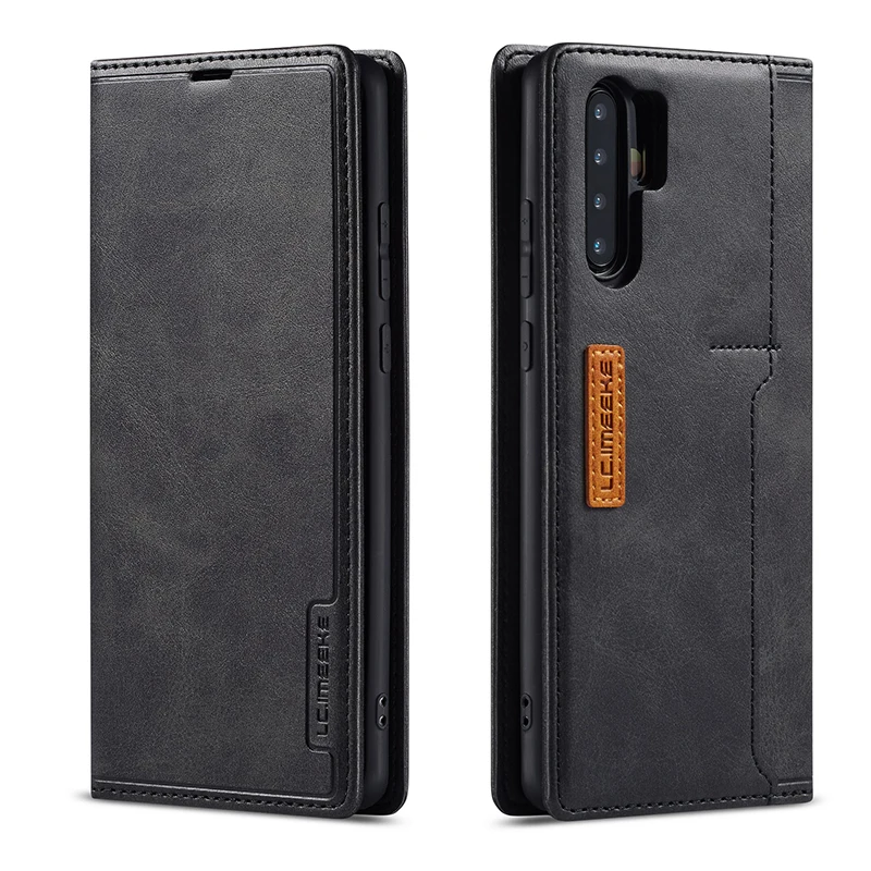 Магнитный чехол кошелек с откидной крышкой для Huawei P30 P20 Mate 20 Pro Lite деловые чехлы