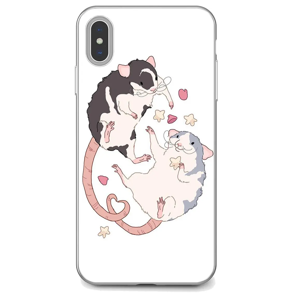 Favorite Silicone Phone Case Cute Animal Rat For Samsung Galaxy Note 3 4 5 8 9 S3 S4 S5 Mini S6 S7 Edge S8 S9 S10 Plus | Мобильные