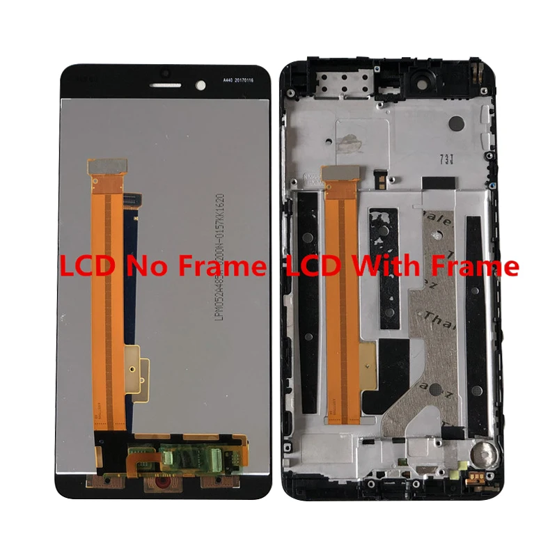 M& Sen для 5," zte Nubia Z17 Mini NX569J NX569H ЖК-дисплей+ сенсорная панель дигитайзер с рамкой для zte Z17 Mini