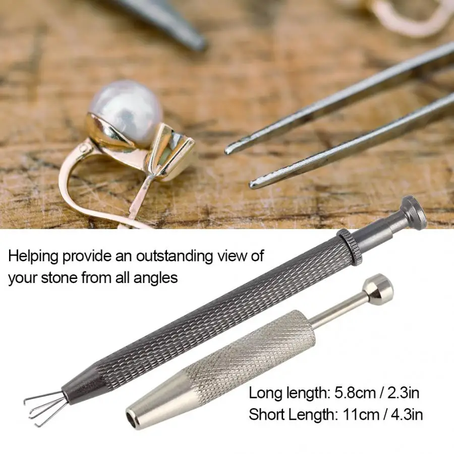 Профессиональный инструмент для уборки ювелирных изделий с 4 зубцами обработки