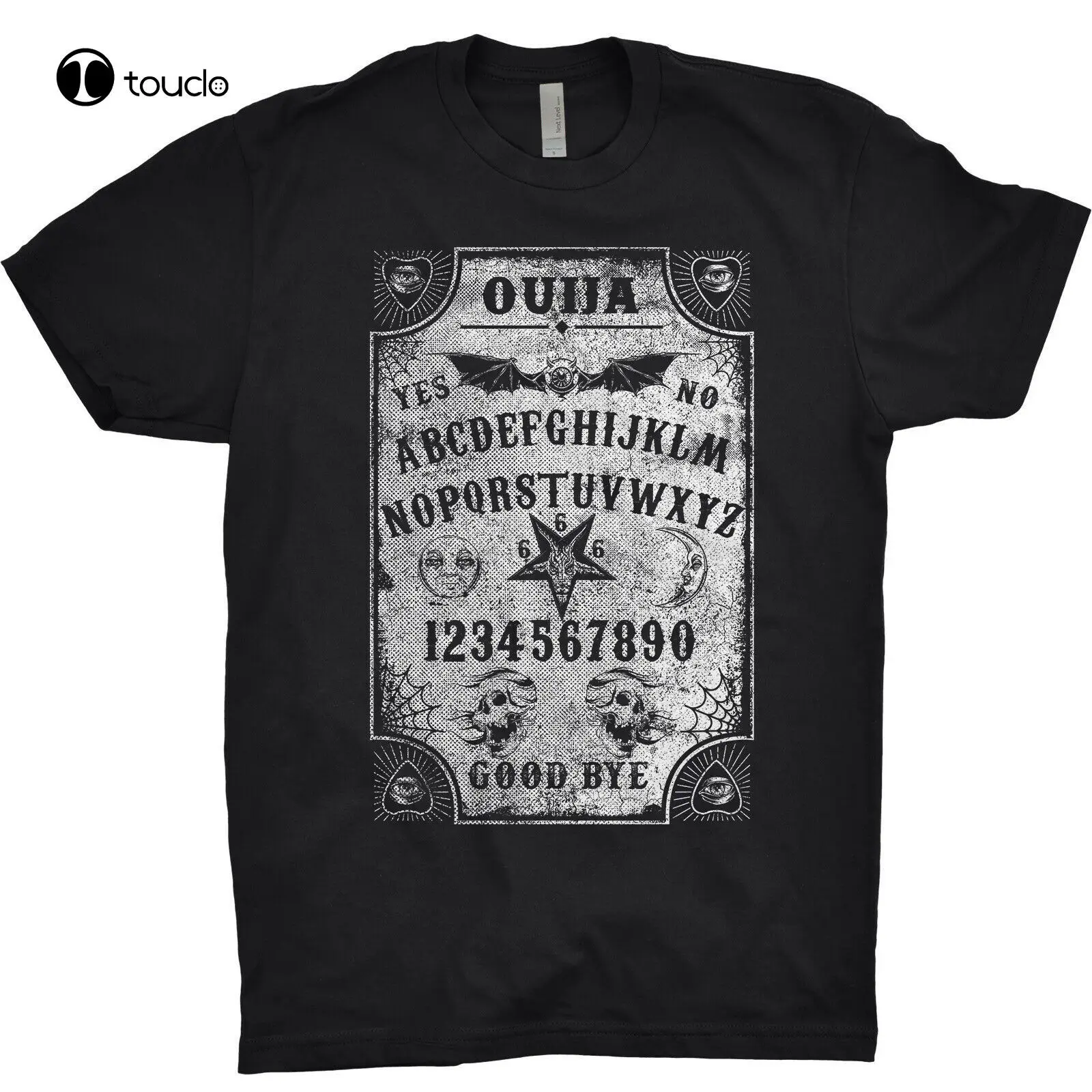 

Ouija T Shirt Ghost Spirit Talking Board Demonology Paranormal Palmistry Demon