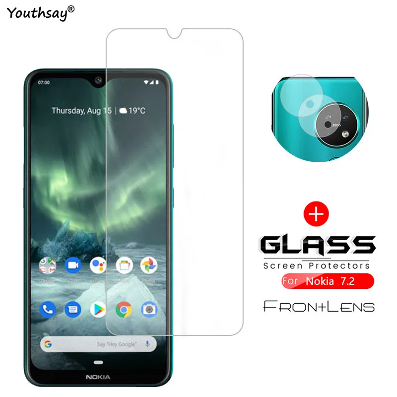2 шт. для Nokia 7 стекло 6 5 3 закаленное Защита объектива камеры Защитная пленка