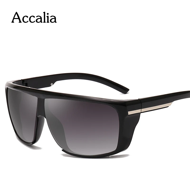 Accalia солнцезащитные очки для мужчин поляризационные негабаритные зеркальные