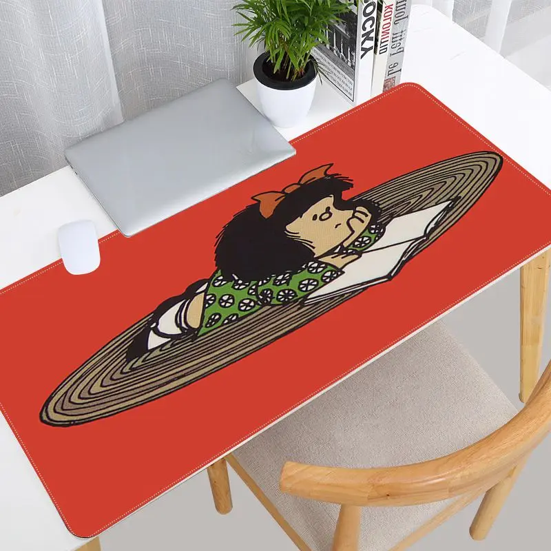 

Mafalda New Design Comfort Mouse Mat Gaming Mousepad Size for Deak Mat for overwatch/cs go/world of warcraft
