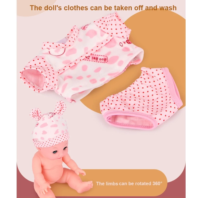

Baby Functional Dolls Interactive Doll with Soft Body and Sleeping Eyes