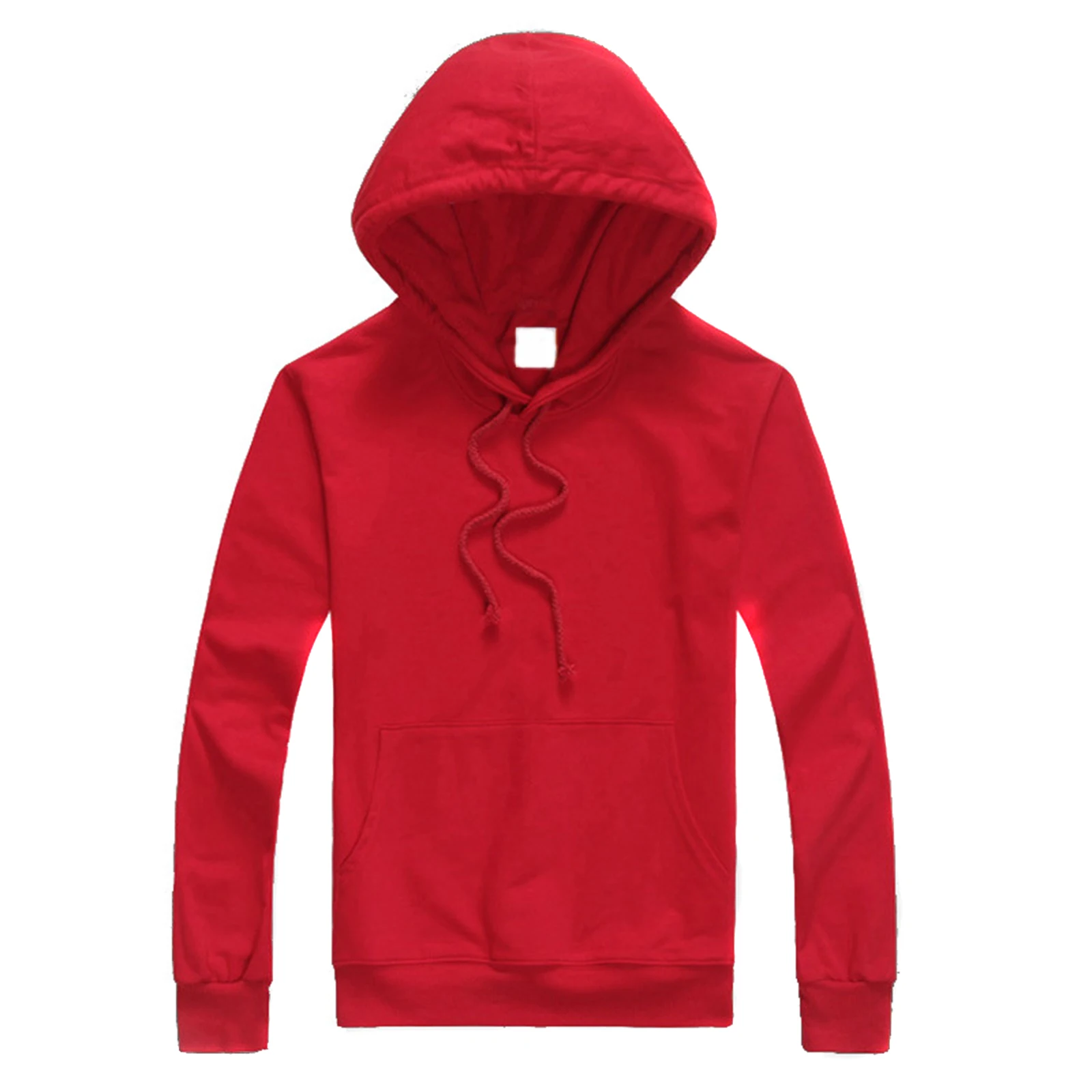 

Plain Pullover Hoodie Long Sleeve Hooded Top Sweatshirts Unisex Mens Ladies XRQ88