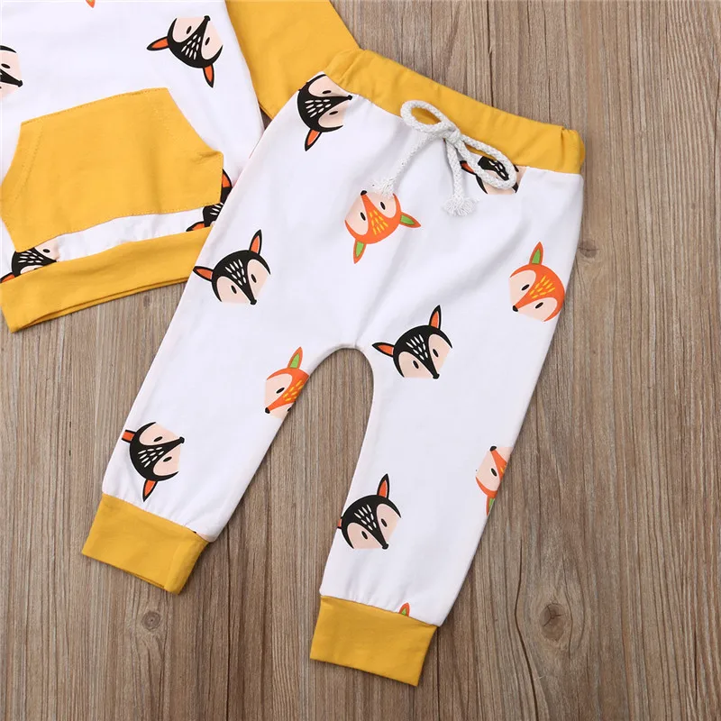 Детский желтый свитер с длинным рукавом и капюшоном | Мать ребенок