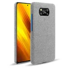 Тканевый чехол для Xiaomi Poco X3 X2 F2 Pro F1, Poco X3 NFC F2 Pro F1