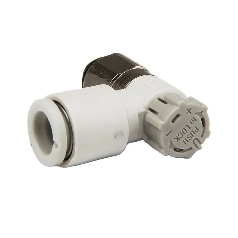 

SMC gas connector AS1201F-M5-04A 06A AS2201F-01 02-06 08SA speed control valve 1211F