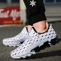 summer casual sneakers mens mesh sports shoes flat bottomed breathable lightweight suitable for slow running etc
