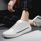 Новая классическая модная брендовая мужская обувь Корейская версия простая, универсальная, удобная, повседневная спортивная модная обувь со шнуровкой