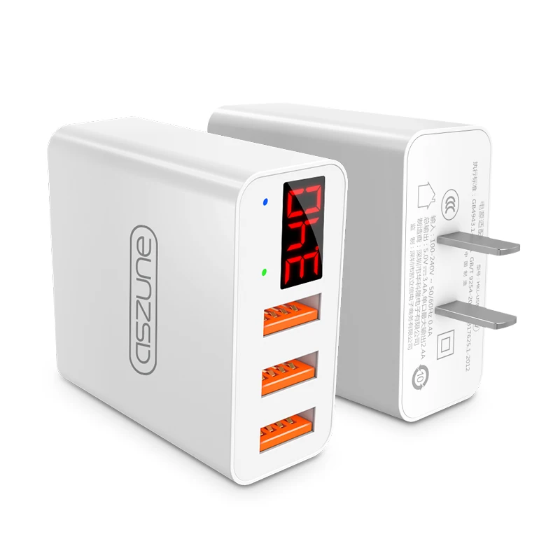 Зарядное устройство CDEN 3 USB быстрая зарядка 0 для адаптера телефона планшета