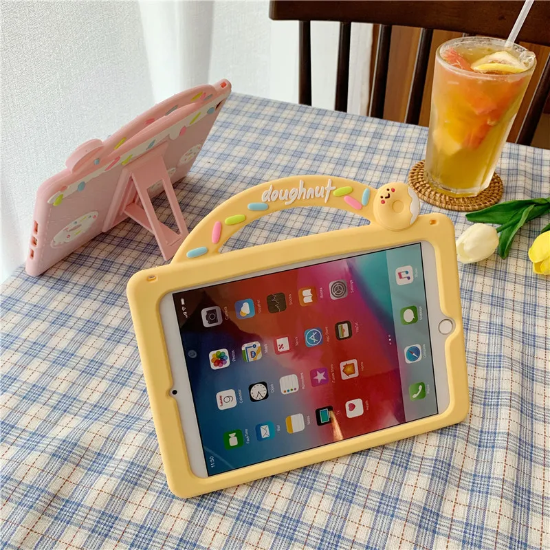 Чехол в Корейском стиле для iPad Pro 11 10 5 'ɺir 1 2 3 2019 противоударный мультяшный
