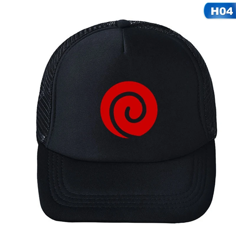 4 Аниме Наруто Учиха шапка для косплея Akatsuki вышивка Snapback Регулируемая весна лето женские мужские спортивные аксессуары - Цвет: 4