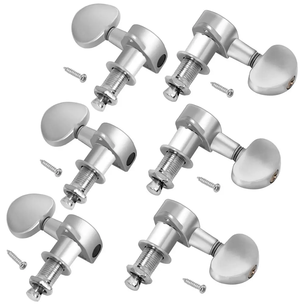 Колышки для тюнера головки акустической гитары хромированные Запчасти 3L3R | Спорт