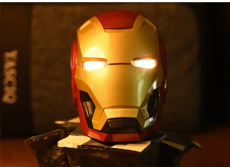 Динамик super hero s Bluetooth Колонка Iron Man Подарочный динамик с FM-радио поддержка TF-карты
