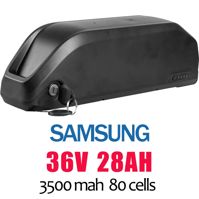 36V28AH Электрический велосипед 36 В 10,4-31,5 Ач SAMSUNG LG ячейка литиевая батарея для 8FUN Mid привод двигателя BBS02 литий-ионная батарея Ebike аккумулятор чехол - Цвет: 36V28AH