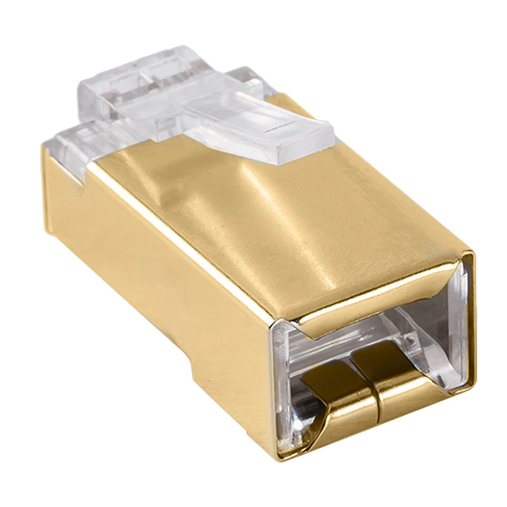 Сетевой разъем cat 7 для Cat7 Cat6a Ethernet кабель 1/10/30 шт. RJ45 экранированный FTP 8P8C сетевые