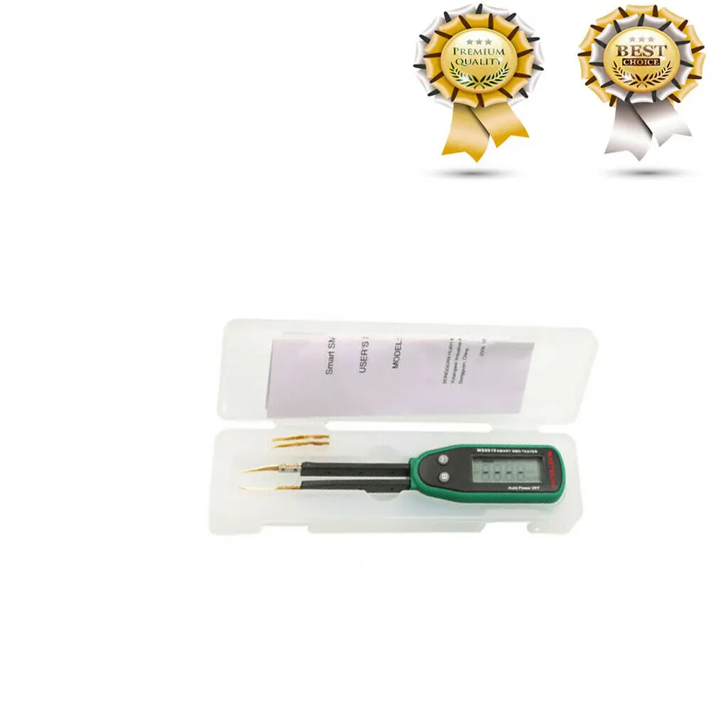 1 шт. x Smart SMD RC Измеритель сопротивления емкости диодов тестер пинцет