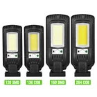 136264 COB 120160 SMD светодиодный солнечный светильник, уличная лампа на солнечной батарее, охранный уличный светильник, настенная лампа, водонепроницаемая лампа с пассивным ИК датчиком движения