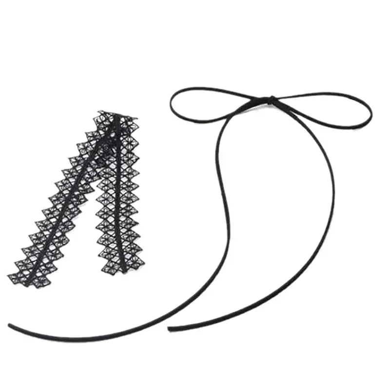 1 шт. элегантное Кружевное колье-чокер простое модное колье очаровательные