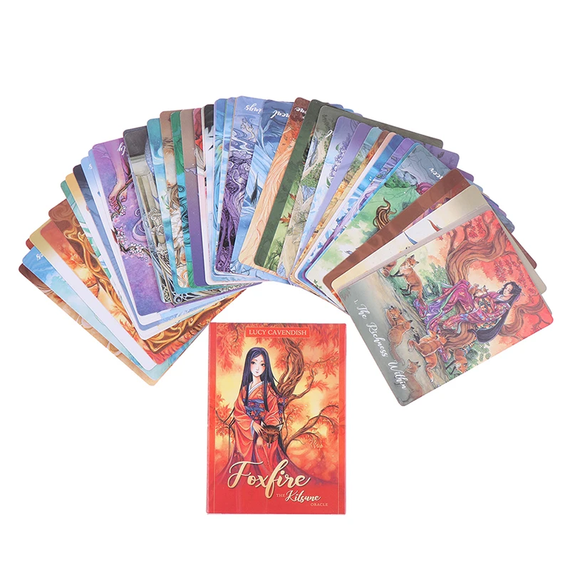 

Foxfire Oracle Cards Tarot Prophecy Divination Deck Board Game Cards 44PCS