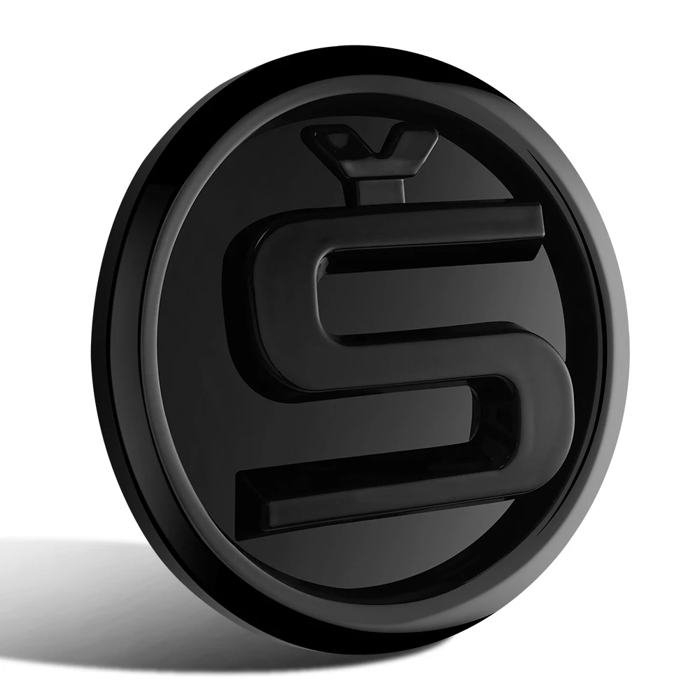 100 мм наклейка на капот автомобиля Черные сапоги крышкой значок защита от