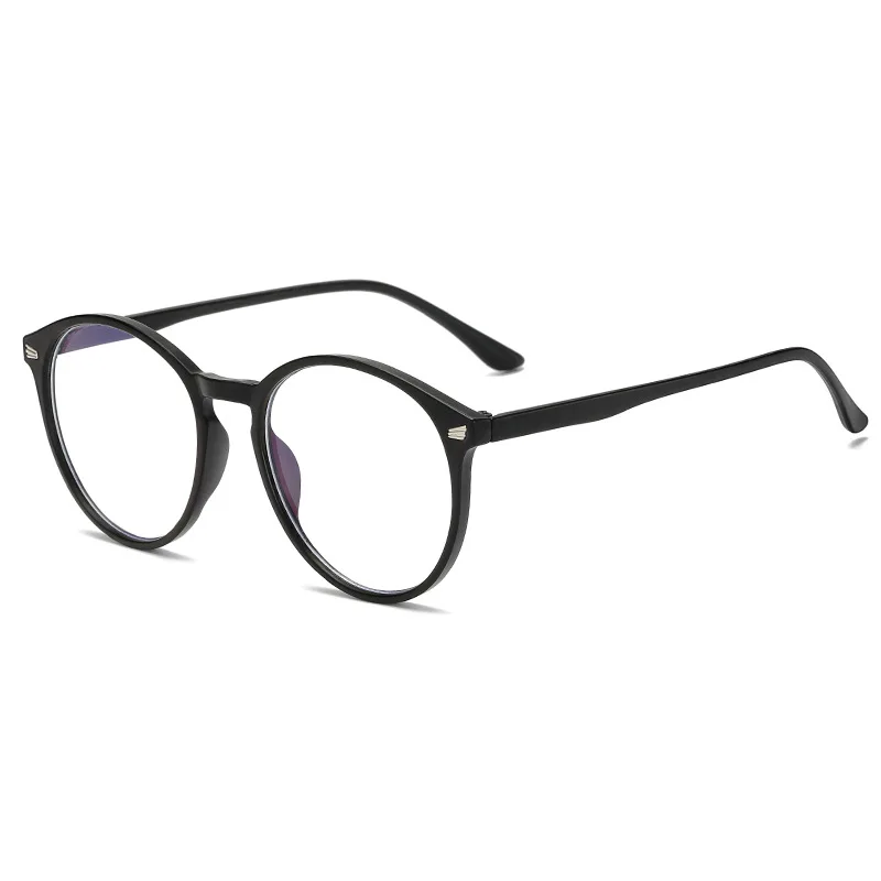 

Fashion Vintage Round Glasses Frame Brand Designer Clear Eyeglasses Transparent Lens Eyewear Plastic Nerd Retro Oculos