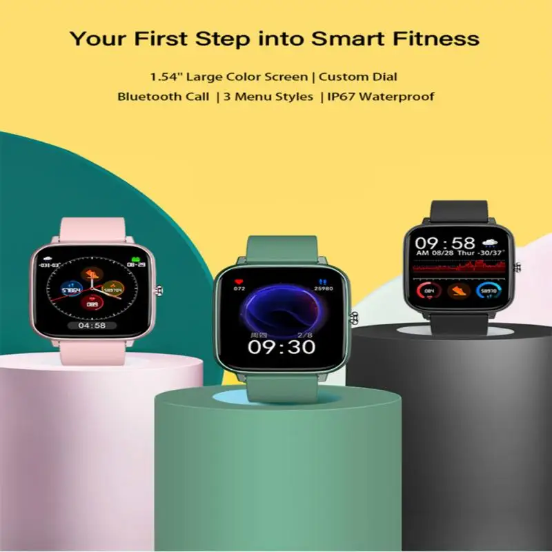 

Smart Bracelet Men Women Fitness Tracker Blood Pressure Heart Rate Monitor Pedometer Fashion Watches Sports For IPhone Android-