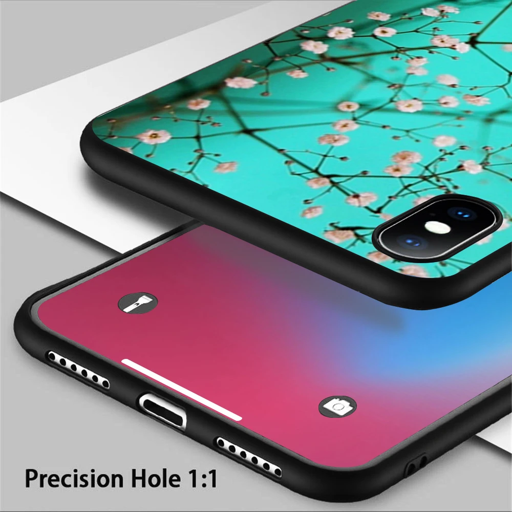 Мягкий силиконовый чехол для iPhone 11 Pro Max X 5S 6 6S XR XS 7 8 Plus | Мобильные телефоны и