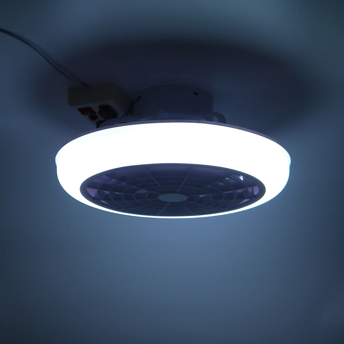 Светодиодный потолочный вентилятор 45*20 см светильник с дистанционным