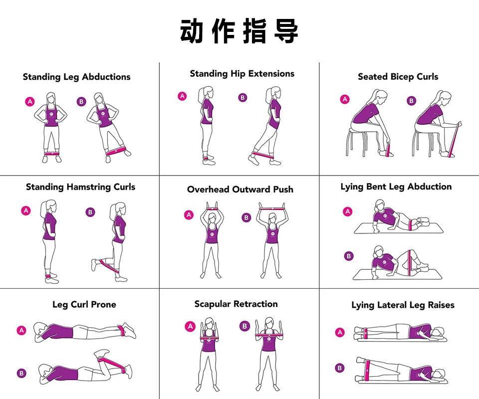 Эспандер эспандер из латекса для йоги спортзала силовой тренировочный браслет
