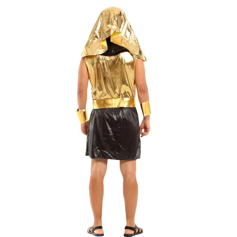 Хэллоуин Карнавальный праздничный костюм египетского фараона костюмы для